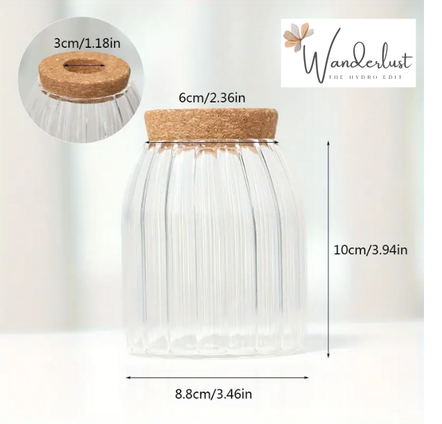 Wanderlust Eco Fluted Glass Vase